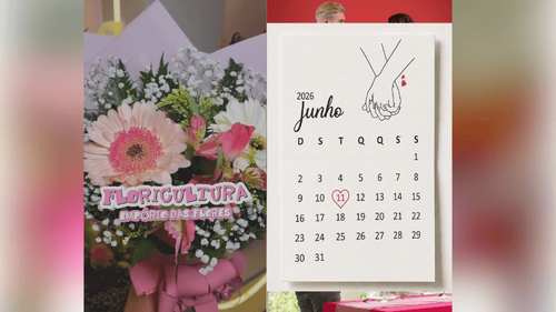 O amor merece flores: Floricultura Empório das Flores sorteia buquê especial para o Dia dos Namorados
