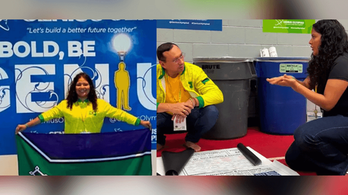Do Amapá para o mundo: Estudante de 17 anos discursa na abertura de uma competição mundial de ciência nos EUA