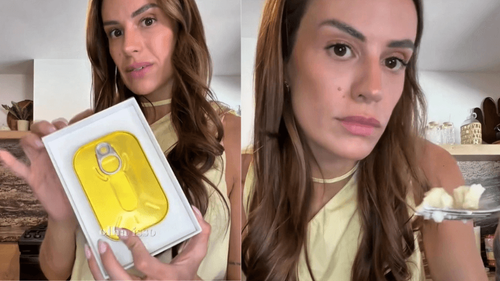 Sardinha de luxo?: Influencer divulga proteína enlatada e internautas brincam: “é R$ 6 no mercado”