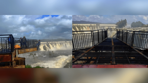 Vista privilegiada: Mirante da Cachoeira de Santo Antônio entra na reta final para entrega