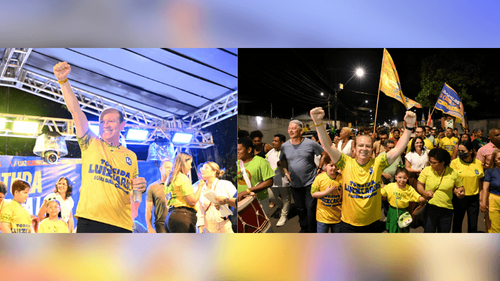 De volta à disputa: Luiz Carlos lança candidatura a deputado federal e reúne mais de mil apoiadores em Macapá