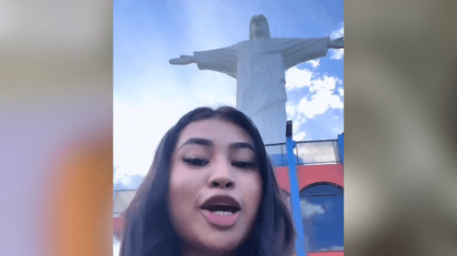 Confia: Influencer finge estar no RJ, mas detalhe revela que é no Norte
