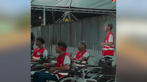 Diversão para todos: Expofeira oferece cadeiras de rodas, andadores e apoio para visitantes