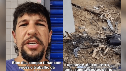 Sem aviso prévio?: Cafeteria fecha pelo 2º dia após obra da rede elétrica em Macapá