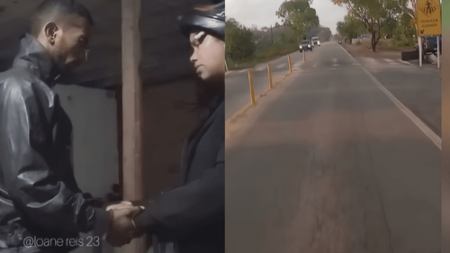 Pela estrada: Casal de Cutias encara aventura: ‘uma moto e uma vontade de chegar a Macapá’