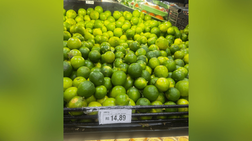 ‘Mais caro logo!’: Quilo do limão chega a quase R$ 15 nos supermercados de Macapá