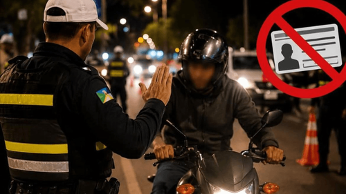  Sem CNH: Operação Lei Seca aponta aumento de condutores que desafiam a lei e colocam vidas em risco no trânsito