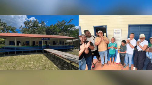 Reforço na educação: Comunidades quilombola e ribeirinha de Itaubal recebem duas escolas novas