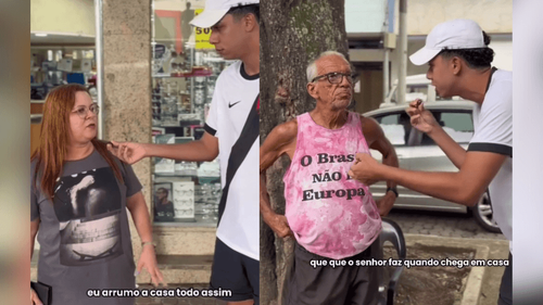 Experimento social: Enquanto homens usam hora do descanso para relaxar, mulheres lavam a louça. Você concorda?