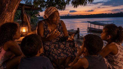 Medo de visage: Na Amazônia, histórias de ‘misura’ embalam as noites sem energia. Quem lembra?