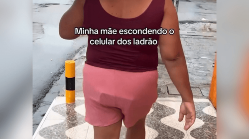 Modo proteção ativado: Conheça a ‘tática’ de uma mãe para esconder o celular de ladrões. Pode isso?