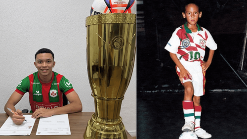 Futuro promissor: Amapaense assina contrato com a Portuguesa Santista, clube onde Neymar iniciou a carreira