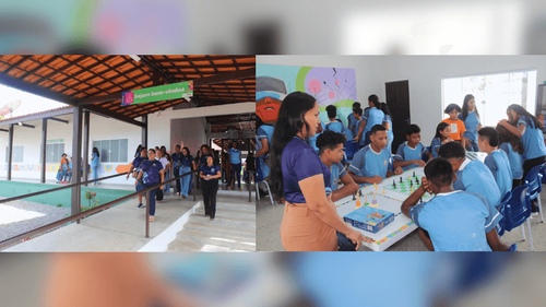 Mais de 180 alunos são beneficiados com escola reformada, em Cutias 