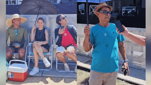 A 3 metros da Anitta: Fãs do AP chegam de manhã pra ficar bem perto da musa pop