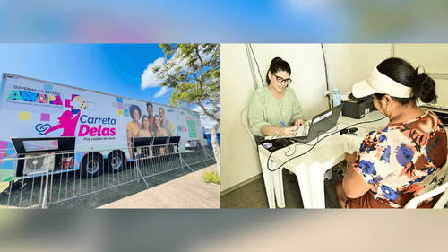 ‘Carreta Delas’ oferta atendimentos gratuitos voltados à saúde da mulher em Macapá
