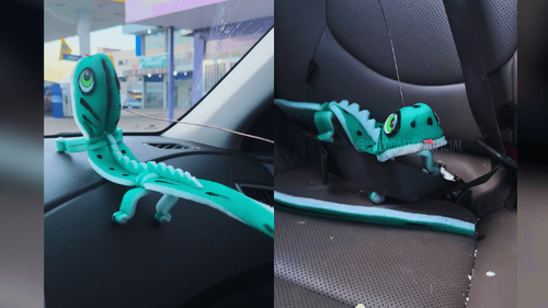 Conheça Jorginho: Mãe ensina segurança no trânsito com ajuda de bichinho de espuma