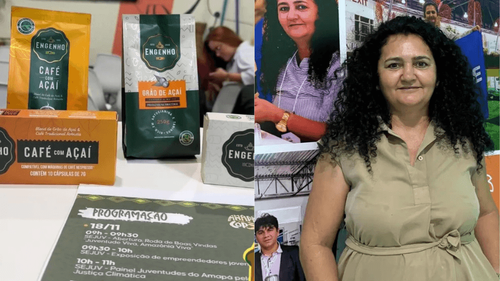 Mistura perfeita?: Café de açaí do Amapá faz sucesso na COP30