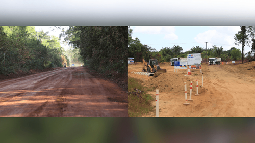 Mais asfalto: Investimento garante pavimentação de ramais no interior do Amapá