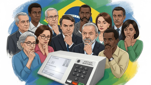 Você concorda?: Pesquisa aponta que brasileiros querem um candidato sem ligação com Lula ou Bolsonaro
