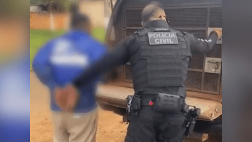 Serra do Navio: Denúncia feita em sala de aula leva à prisão de homem por suspeita de estupro contra enteadas