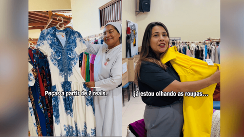 A partir de R$ 2: Estilo e solidariedade se encontram no 'Bazar das Meninas', em Santana