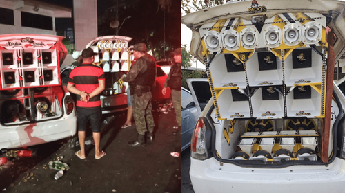 Fim da barulheira?: Polícia recolhe cinco carros de som automotivo na Praça do Coco