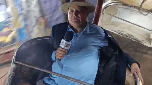 Tudo pela publi?: Repórter encara ‘roda-gigante diferente’ em nome do trabalho