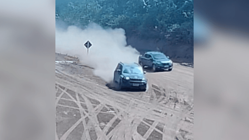 De tirar o fôlego: Poeira e alta velocidade quase provocam acidente no interior do Amapá