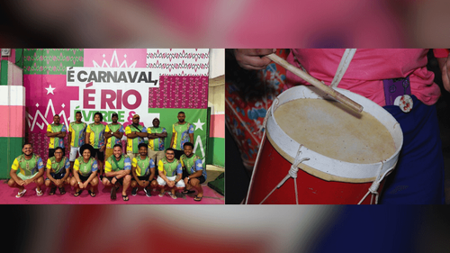 Do Amapá pra Sapucaí: 15 marabaixeiros vão tocar na bateria da Mangueira no Carnaval 2026