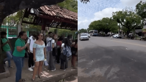 Longa espera: Falta de ônibus gera transtorno em Macapá na volta às aulas