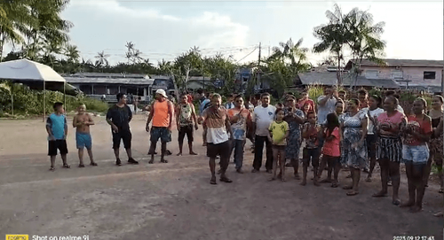 Igarapé da Fortaleza: Moradores protestam devido à falta de escola para as crianças