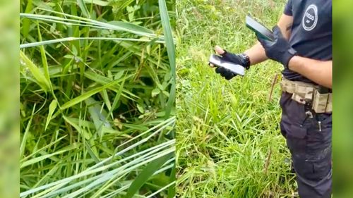 Operação PF: Investigado tenta se livrar de celular em terreno baldio