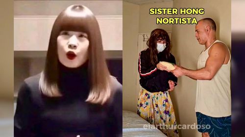 Sister Hong do Amapá?: Versão tucuju pede açaí e farinha como ‘pagamento’. É meme!