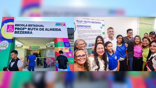 Com nova estrutura, Escola Ruth Bezerra vai beneficiar mais de 2 mil alunos