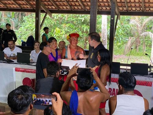 Educação cívica na Floresta: Indigenas do Parque do Tumucumaque passam por formação ofertada pelo TRE-AP