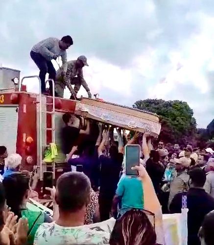 Última Homenagem: Carreata em Calçoene acompanha o Corpo do Prefeito