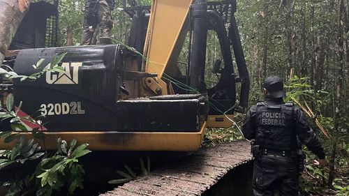 Acão da Polícia Federal combate o avanço do garimpo no Parque do Tumucumaque