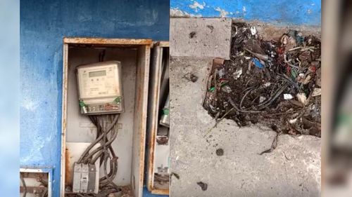 Santa Inês: Morador denuncia falta de manutenção e fios de energia soltos em praça de skate