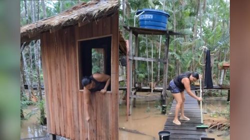 Que Vida boa!: Influencer de Afuá viraliza ao compartilhar rotina ribeirinha