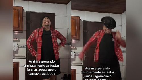 Melhor época do ano? Influencer se empolga e mostra expectativa para festas juninas