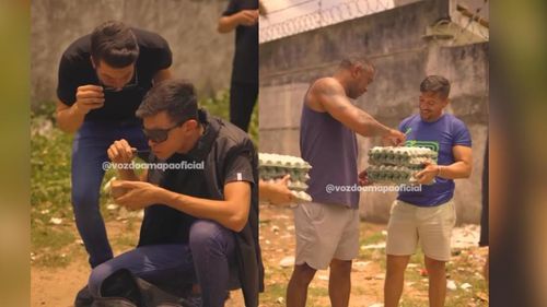 Tragam o Oscar! Troca de café por ovo no estilo dos 'chefões'