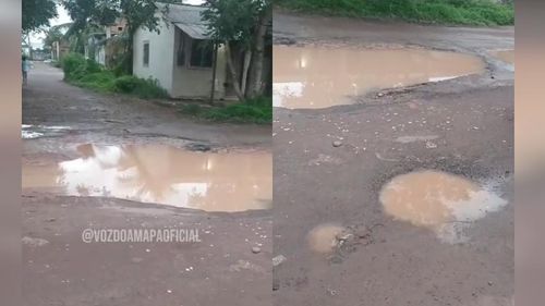Macapá: Moradora denuncia abandono de rua no Infraero 2