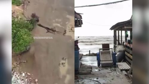 Praia do Goiabal: Avanço do mar ameaça comunidade e turismo no Amapá