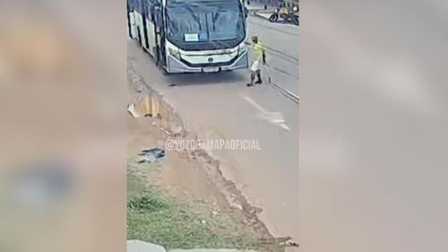 Acidente: Homem morre após ser atropelado por por ônibus em Macapá
