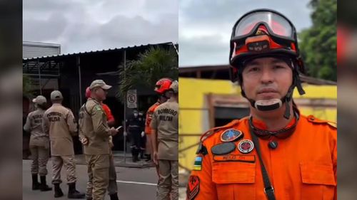 Acidente de trabalho: Homem perde a vida em desabamento de fachada