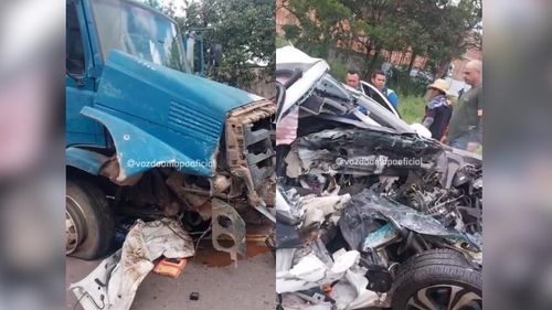 Trânsito: Carro na contramão colide com carreta em acidente na Duca Serra