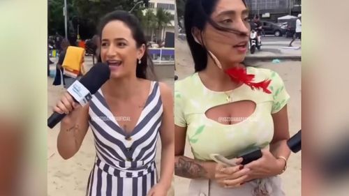 Tirando onda: Nortista brinca com repórter carioca sobre unhas de Pirarucu e pente de Jaraqui