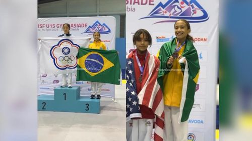 É do Amapá! Geovanna Igreja conquista bronze em mundial escolar de Taekwondo