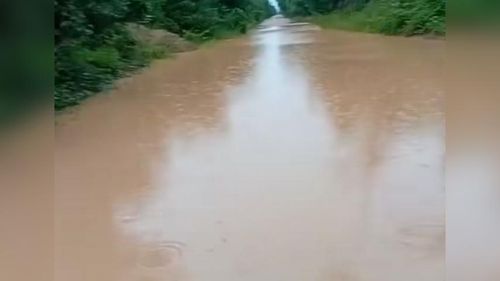 'Parece um rio': Moradores denunciam abandono dos ramais no Pacuí, na Zona Rural de Macapá