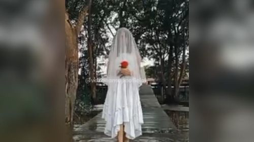 Não era visage: Revelada identidade de 'noiva fantasma' vista na orla de Macapá